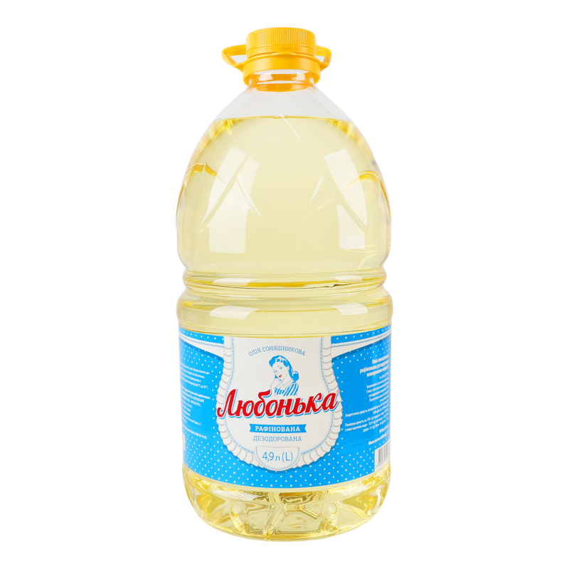 ОЛІЯ СОНЯШНИКОВА РАФІНОВАНА ЛЮБОНЬКА 4,9л